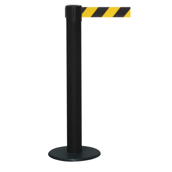 Stein HGS Personenleitsystem Komplett-Set 'P-Line Titan', schwarz/gelb diag., VE: 4 Stück, 71439.0001