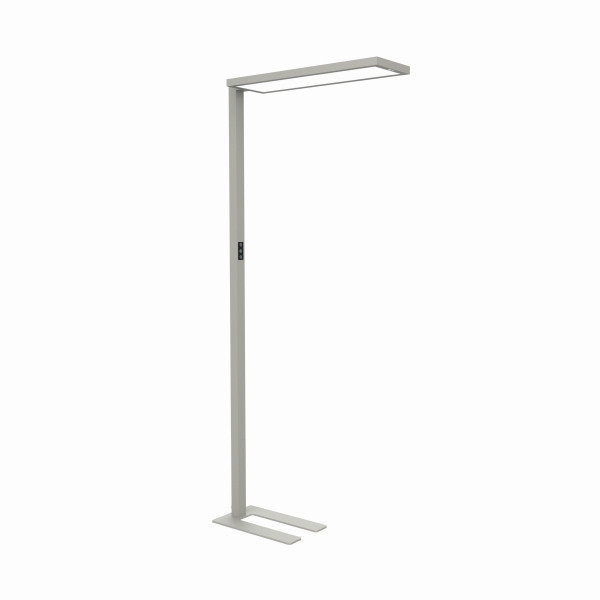 MAUL LED-Standleuchte MAULsenja, dimmbar, Bewegungs-/Lichtsensor, silber, 8258895