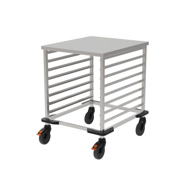 Rieber GN-Regalwagen 2/1 niedrig - SE & einseitige Sperre, 88040116