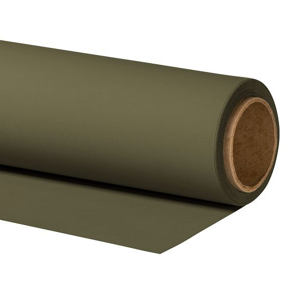 Walimex pro Hintergrundkarton 2,72x10m, deep olive, 1023260