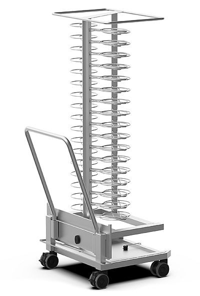 Unox Hordengestellwagen Quick.Plate für Teller, für 20 GN 1/1 Öfen, XEVTL-051P