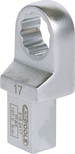 KS Tools 14x18mm Einsteck-Ringschlüssel, 17mm, 516.2417
