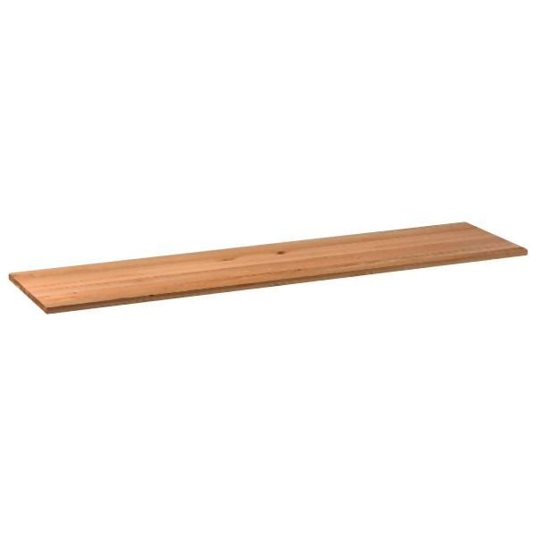 vidaXL Tischplatte Hellbraun 320x80x4,2 cm Massivholz Eiche Rechteckig, 4009214