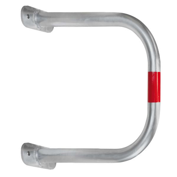 Moravia Wandschutzbügel SafeWall, feuerverzinkt, 500 x 600 mm, zum Aufdübeln, 327815