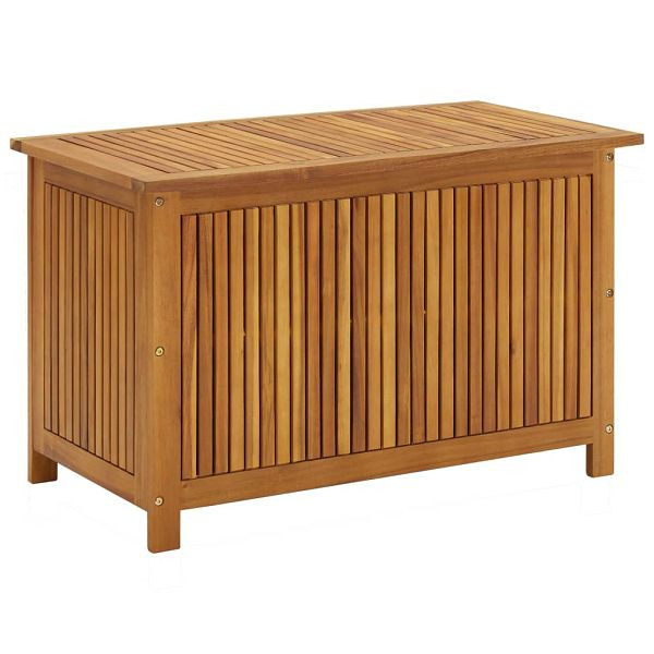 vidaXL Garten-Aufbewahrungsbox 90x50x58 cm Massivholz Akazie, 310282