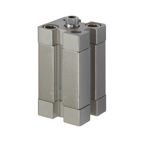 Riegler Kompaktzylinder, einfachwirkend, IG, eingefahren, Ø50, Hub5, G1/8, ISO21287, 155839