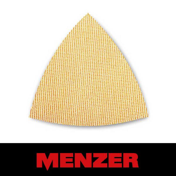 Menzer Klett-Schleifgitter, 82 mm, Körnung 180, Edelkorund, VE: 25, 261231180