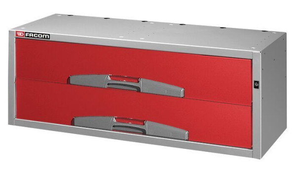 Facom Matrix Regal, groß, tief, mit 2 festen Schubladen, F50000084