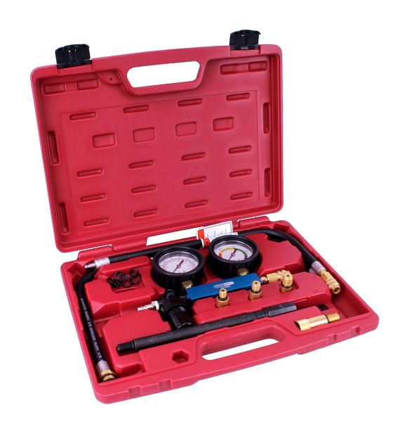 Stahlmaxx Zylinder-Druckverlust-Tester für Benzin / Diesel Motoren, 37024