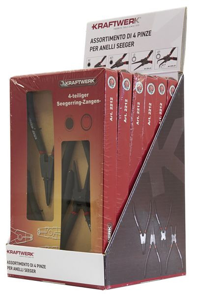 Kraftwerk Display mit 4-tlg. Sicherungsringzangen-Satz, 901.308.002