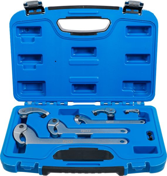 BGS Hakenschlüssel-Satz, 35 - 120 mm, 8-teilig, 8542