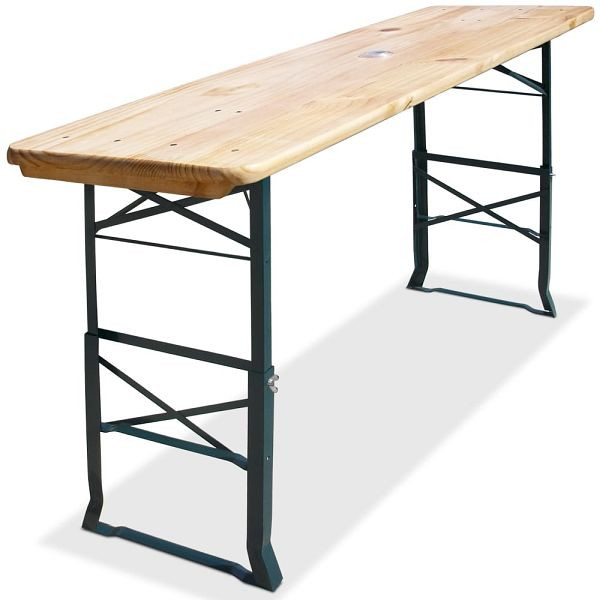 casaria Bierzelttisch 170x50x75-105cm höhenverstellbar, 101428