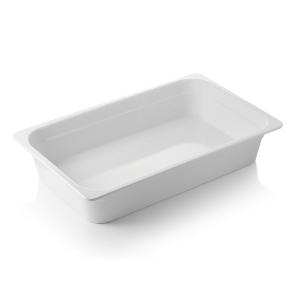 WAS GN Behälter GN 65 WHITE 1/1-065 mm, weiß, Melamin, 6511065