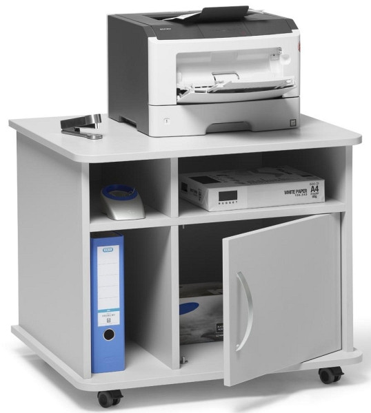 Deskin Multifunktionswagen, lichtgrau, H 603 x B 720 x T 590 mm, 290625