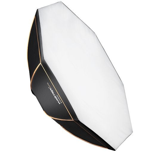 Walimex pro Octagon Softbox Orange Line 170, inkl. Front- und Zwischendiffusor sowie Transporttasche, 1018792