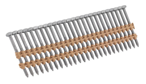 HiKOKI Streifennagel 21° Rundkopf 2,8 x 50 mm, Ringschaft, blank, VE: 3000 Stück, 753641