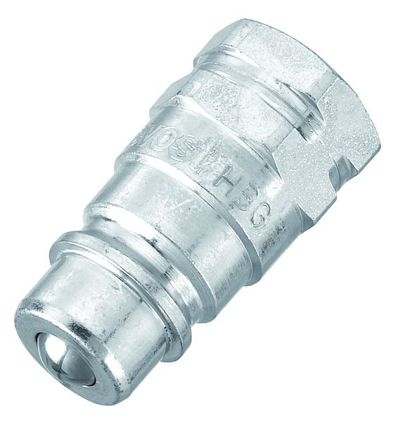 Prevost Austauchbare Hydrauliknippel mit Kugelventilverschluss, IG BSPP= G 1/4, Nenn- Ø= 6 mm, HBG 066101