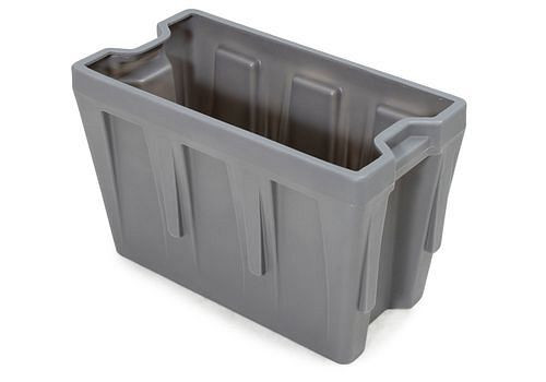 DENIOS Einsatzkasten aus PE für Stapelbehälter PolyPro 300 Liter, 351 x 667 x 440 mm, 272438