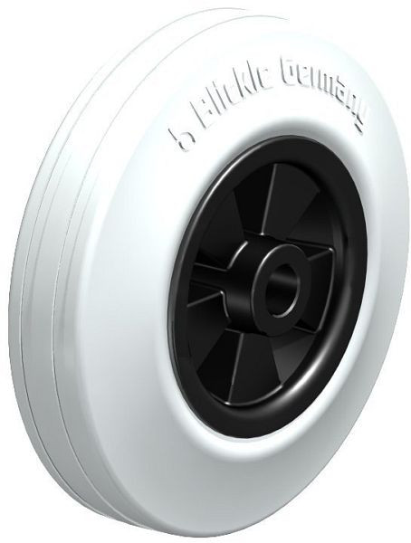 Blickle VPP 125/15R-SG Rad aus Vollgummi, Grau, 72876