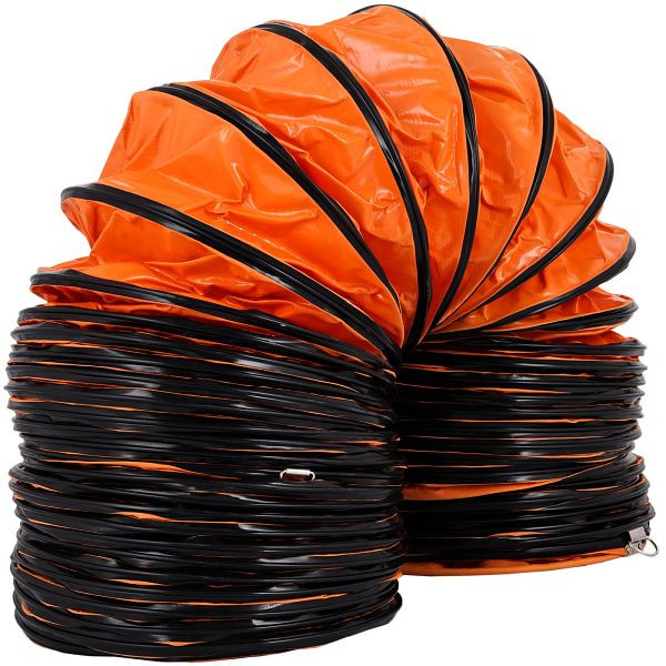 VEVOR 5 M/16 FT Flexibler PVC-Kanalschlauch für Abluftventilatoren mit 300 mm/12 Zoll Durchmesser, TFRGD12IN16FT0001V0