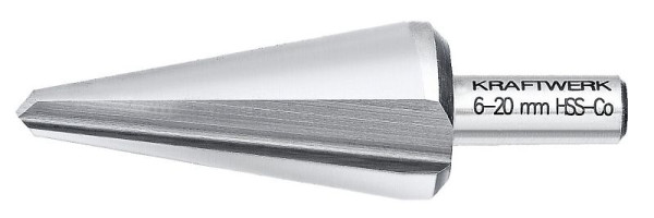 Kraftwerk Blechschälbohrer HSS-E Co5 16-30.5 mm, Winkel: 12°, 18130