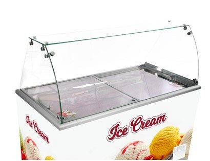 NordCap Glasaufbau für NOVA 45 Speiseeis, 412442145