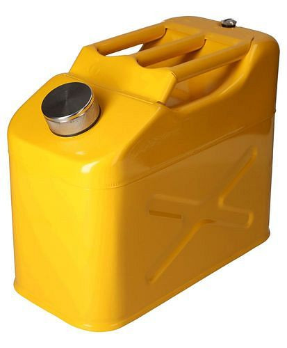 FALCON Sicherheitskanister aus Stahl, lackiert, mit Transportzulassung, EPDM-Dichtungen, 10 Liter, 309199