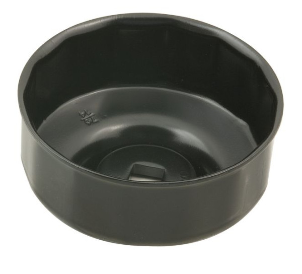 SW-Stahl Ölfilterschlüssel, Stahl, 3/8'' Antrieb, 76 mm, 14 Kanten, 08460-76/14