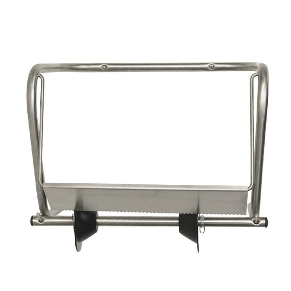 Stalgast Wandhalter für Putztuchrollen, Edelstahl, HB6201400