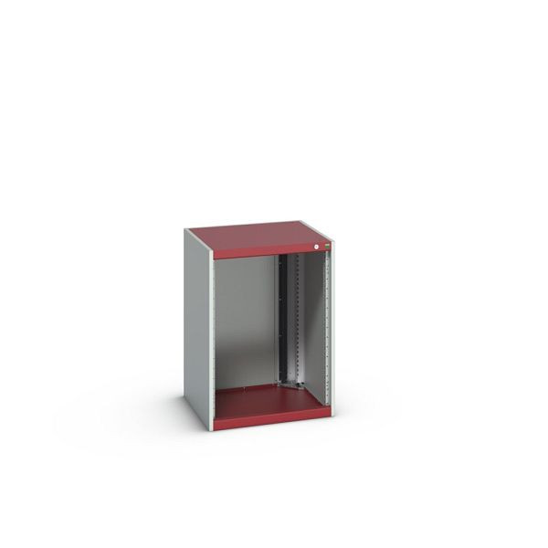 bott cubio Schubladenschrankgehäuse, BxTxH: 650x650x900mm, RAL 7035/3004, Purpurrot, 40019107.24V