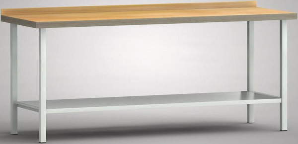 KLW Profi-Werkbank - 2000 x 700 x 905 mm L x T x H (ERGO-VERSION), WP005E-2000M45-X7000