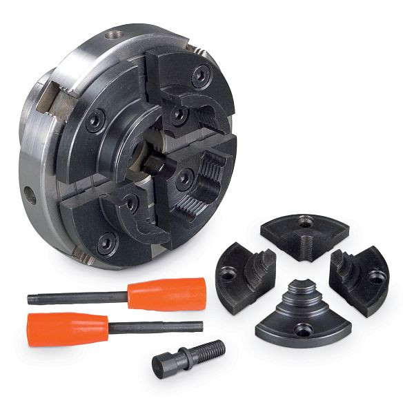 Holzstar Vier-Backenfutter Ø 100 mm M33 x 3,5, Set 2, 5931023