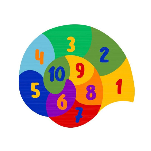 Stein HGS Spielplatzmarkierung DecoMark® Hüpfspiel 'Schnecke', 12932