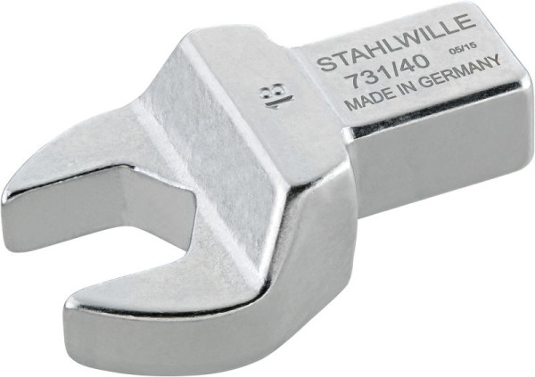 STAHLWILLE Maul-Einsteckwerkzeug Nr.731a/40 Schlüsselweite 13/16 " Werkzeugaufnahme 14x18 mm, 58614042