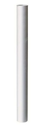WERMA Rohr D25mm 250mm lang SR- silber, 975.840.25