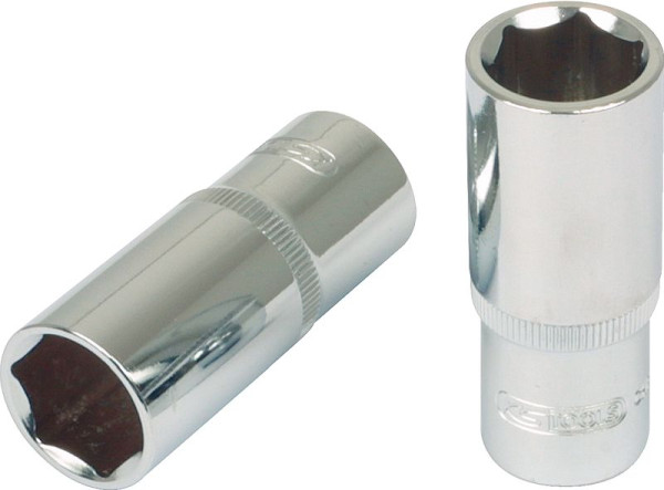 KS Tools 3/8" CHROMEplus Sechskant-Stecknuss, lang, 24 mm, 918.4933