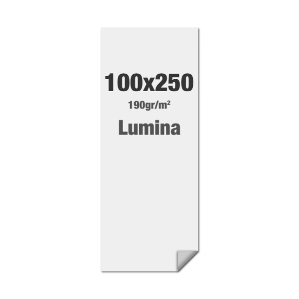 Showdown Displays Brightbox Pro Flex Wand 100 x 250 cm Print Lumina, STFR1000x2500LUM