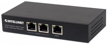 INTELLINET 2-Port Gigabit High-Power PoE+ Extender, 561266