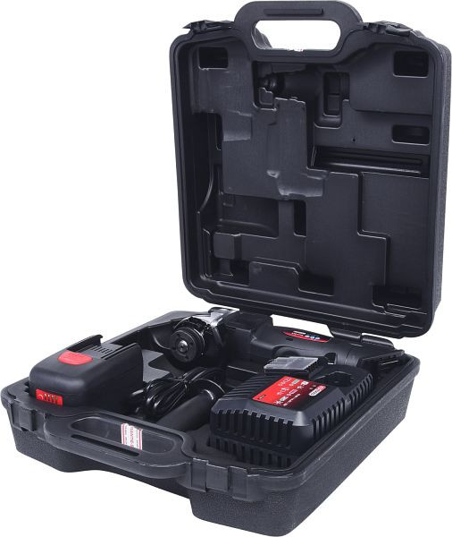 KS Tools Akku-Winkelschleifer 7000 U/min mit 1 Akku und 1 Ladegerät, 515.4110