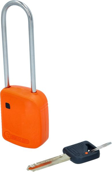 KS Tools Absperr-Vorhängeschloss, orange, Metall, 76 mm, 117.0219