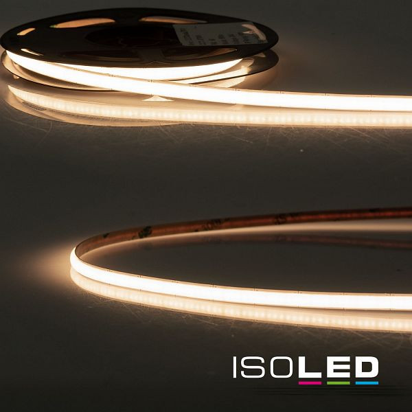 ISOLED LED COB930 MICRO Linear Flexband, 24V DC, 7W, IP20, 3000K, 5m Rolle, 504 LED/m, 115783
