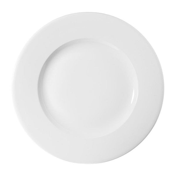 Churchill Weißes Profileteller mit breitem Rand 10 3/4" (12 Stück), FF638