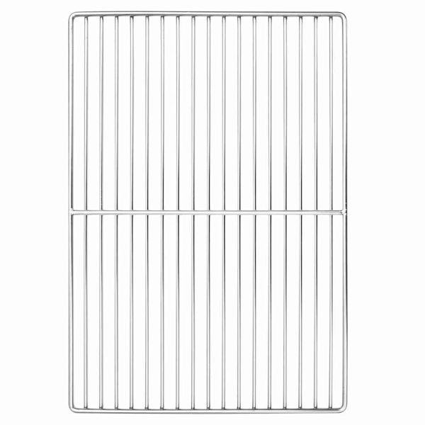 vidaXL Grillrost Silber 47 x 32,5 cm Edelstahl, 42008313