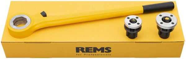 REMS Hand-Gewindeschneidkluppe eva Set R 1/2-3/4'', 520008