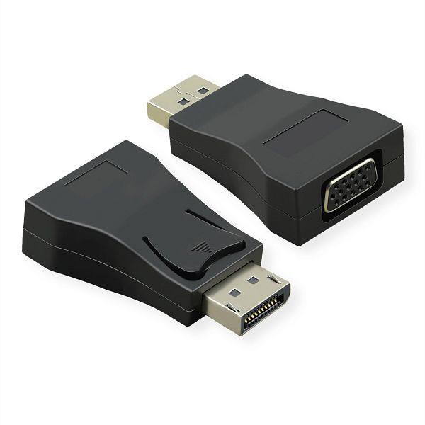 VALUE DisplayPort-VGA Adapter, DP ST - VGA BU, Aktiv, 12.99.3156