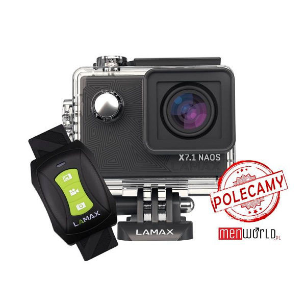 LAMAX X7.1 Naos + Stirnband und Schwimmer Outdoorkamera, ACTIONX71N