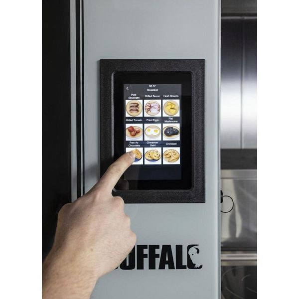 Buffalo Smart Touchscreen Kompakt-Kombibackofen 6 x GN 1/1, CK110