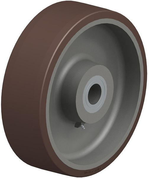 Blickle GB 406/50K Rad aus Blickle Besthane®, Braun, 740940