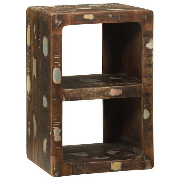 vidaXL TV-Schrank Mehrfarbig 36 x 30 x 54 cm Massivholz Altholz, 4104548