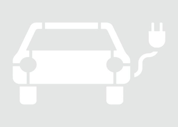 Moedel Bodenschablone - Parkplatz für Elektrofahrzeuge, PVC, 645x1200 mm, 107901